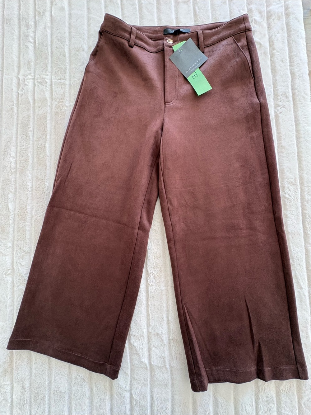 NWT Marc New York Andrew Marc Women's Brown Pants Size 10P Petite $79